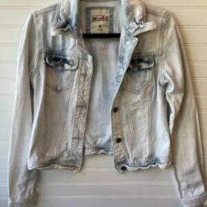 Mudd Light Wash Juniors Jean Jacket